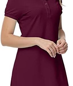 JINSHI Women T Shirt Dress Hiking/Tennis/Golf/Leisure Comfortable and Soft Athletic Dress for Women