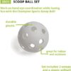 Champion Sports Scoop Ball Game: Classic Kids Outdoor Party Gear for Lawn, Camping & Beach - Image 5