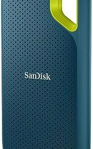 SanDisk 1TB Extreme Portable SSD - Up to 1050MB/s, USB-C, USB 3.2 Gen 2, IP65 Water and dust Resistance, Updated Firmware, Monterey - External Solid State Drive - SDSSDE61-1T00-G25M