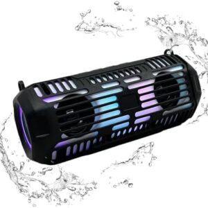Portable Wireless Bluetooth Speakers,Outdoor Sports Speakers,IPX5 Waterproof,3D Stereo,8 Hours Playback time,with HD Sound for Pool, Beach, Bike, Travel