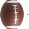 Bedwina Sports Balls for Kids and Toddlers - (Pack of 4) 5-Inch Sports Ball Toy Set Includes Football, Soccer Ball, Basketball and Playground, for Fun Indoor & Outdoors, (Hand Pump Included) - Image 3