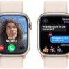 Apple Watch Series 9 [GPS 41mm] Smartwatch with Starlight Aluminum Case with Starlight Sport Loop One Size. Fitness Tracker, ECG Apps, Always-On Retina Display, Carbon Neutral - Image 4