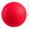 Bedwina Sports Balls for Kids and Toddlers - (Pack of 4) 5-Inch Sports Ball Toy Set Includes Football, Soccer Ball, Basketball and Playground, for Fun Indoor & Outdoors, (Hand Pump Included) - Image 2