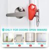 Portable Door Lock Travel Hotel Safety: Hotel Door Locks for Travelers, Home Apartment Security Locker from Inside Room Bedroom Women Travel Gifts Traveler Stocking Stuffers Traveling Essentials - Image 5