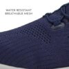 Avia Anchor SR Mesh Slip On Black Non Slip Shoes for Men, Water Resistant Mens Work Shoes & Restaurant or Food Service Sneakers - Med or Wide Comfortable Slip Resistant Work Shoes Men, Safety Footwear - Image 2