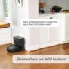iRobot Roomba Combo j5+ Self-Emptying Robot Vacuum & Mop – Identifies and Avoids Obstacles Like Pet Waste & Cords, Empties Itself for 60 Days, Clean by Room with Smart Mapping, Alexa​ - Image 10