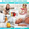 Portable Door Lock Travel Hotel Safety: Hotel Door Locks for Travelers, Home Apartment Security Locker from Inside Room Bedroom Women Travel Gifts Traveler Stocking Stuffers Traveling Essentials - Image 7