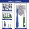 T Ball Sets for Kids 3-5 5-8, Kids Baseball Tee with 6 Balls/Adjustable Batting Tee/Automatic Pitching Machine, Outdoor Sport Toys for Toddlers Boys and Girls - Image 5