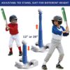 T Ball Sets for Kids 3-5 5-8, Kids Baseball Tee with 6 Balls/Adjustable Batting Tee/Automatic Pitching Machine, Outdoor Sport Toys for Toddlers Boys and Girls - Image 6