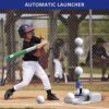 T Ball Sets for Kids 3-5 5-8, Kids Baseball Tee with 6 Balls/Adjustable Batting Tee/Automatic Pitching Machine, Outdoor Sport Toys for Toddlers Boys and Girls - Image 3