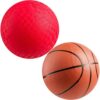 Bedwina Sports Balls for Kids and Toddlers - (Pack of 4) 5-Inch Sports Ball Toy Set Includes Football, Soccer Ball, Basketball and Playground, for Fun Indoor & Outdoors, (Hand Pump Included) - Image 7