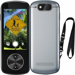 Language Translator Device No WiFi Needed, Instant Two Way Language Translator with 137+ Languages, Offline/Photo/AI Translator Device 2024 Voice Translator for Travel Business Learning