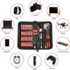 SHARDEN Precision Screwdriver Set 56 in 1 Magnetic Driver Kit Professional Electronics Repair Tool Kit with Portable Bag for iPhone, Smartphone, iPad, PC, Computer, Laptop, Tablet, Game Console, Watch - Image 7